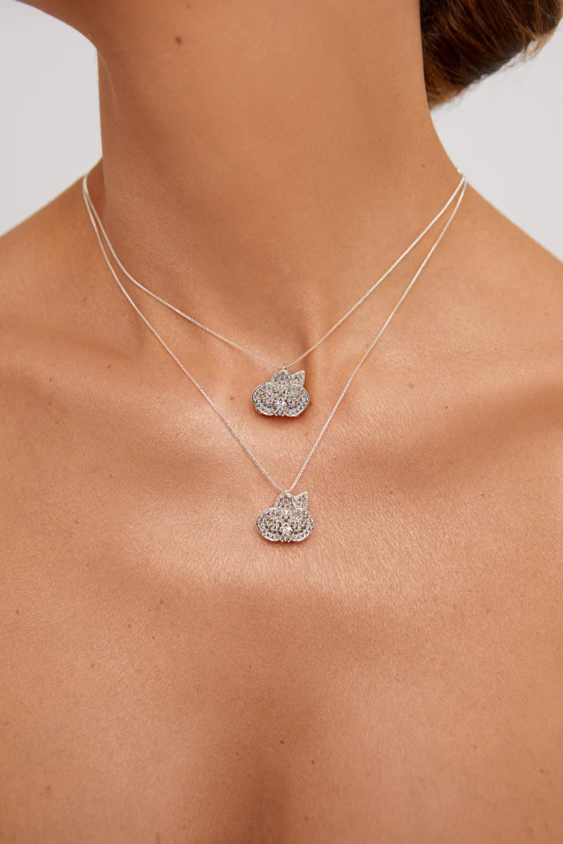 ORQUIDEA BRILLANTE CADENA