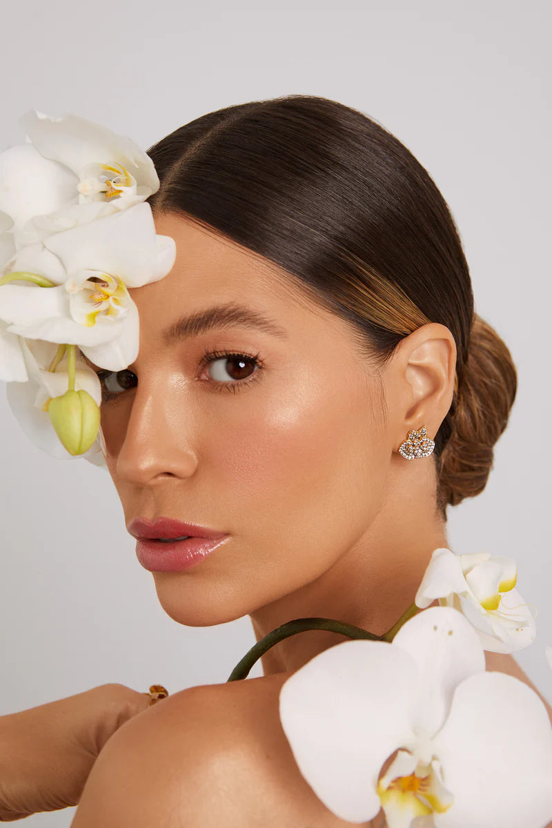 ORQUIDEA BRILLANTE EARRINGS