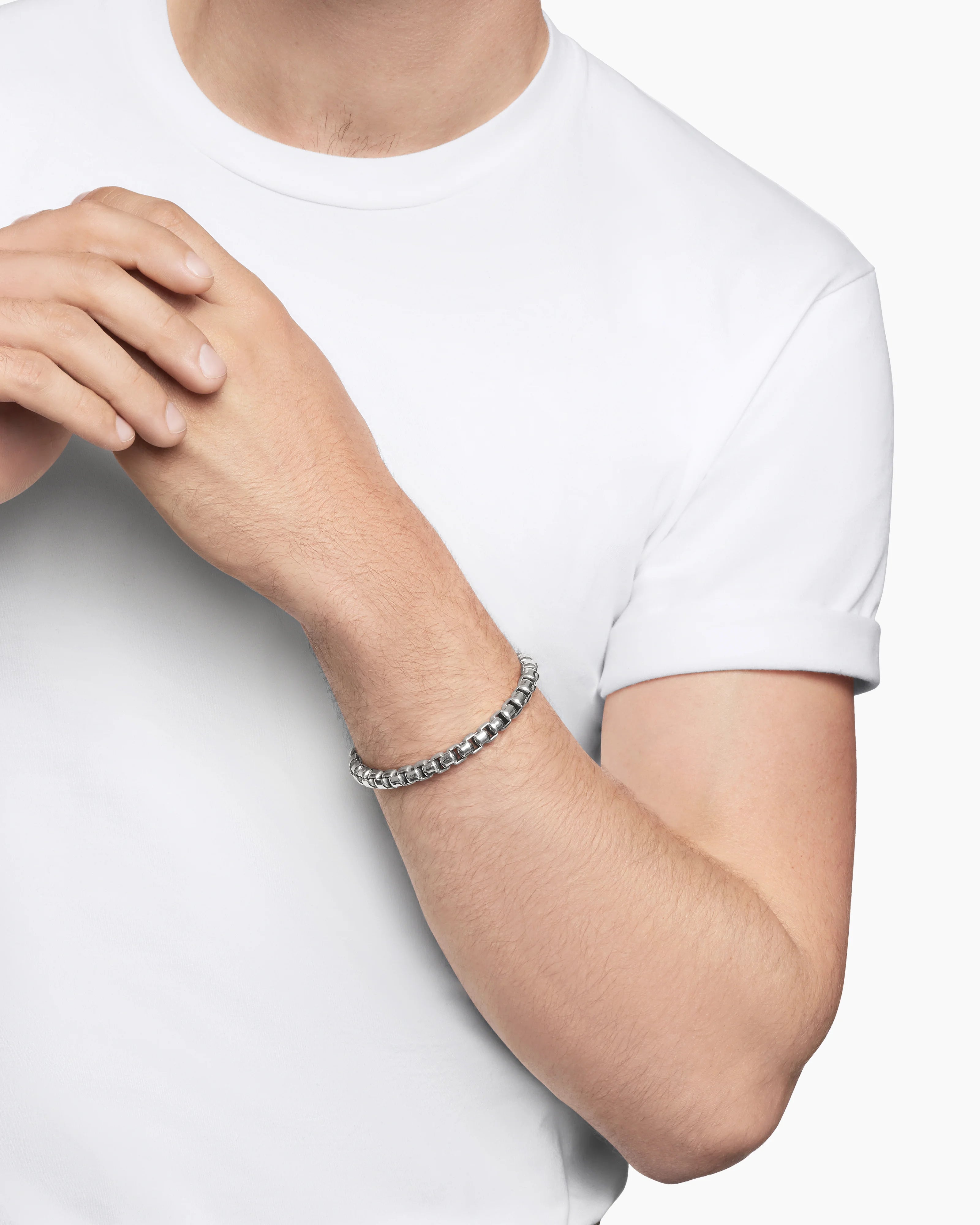 BOX CHAIN BRACELET 5MM