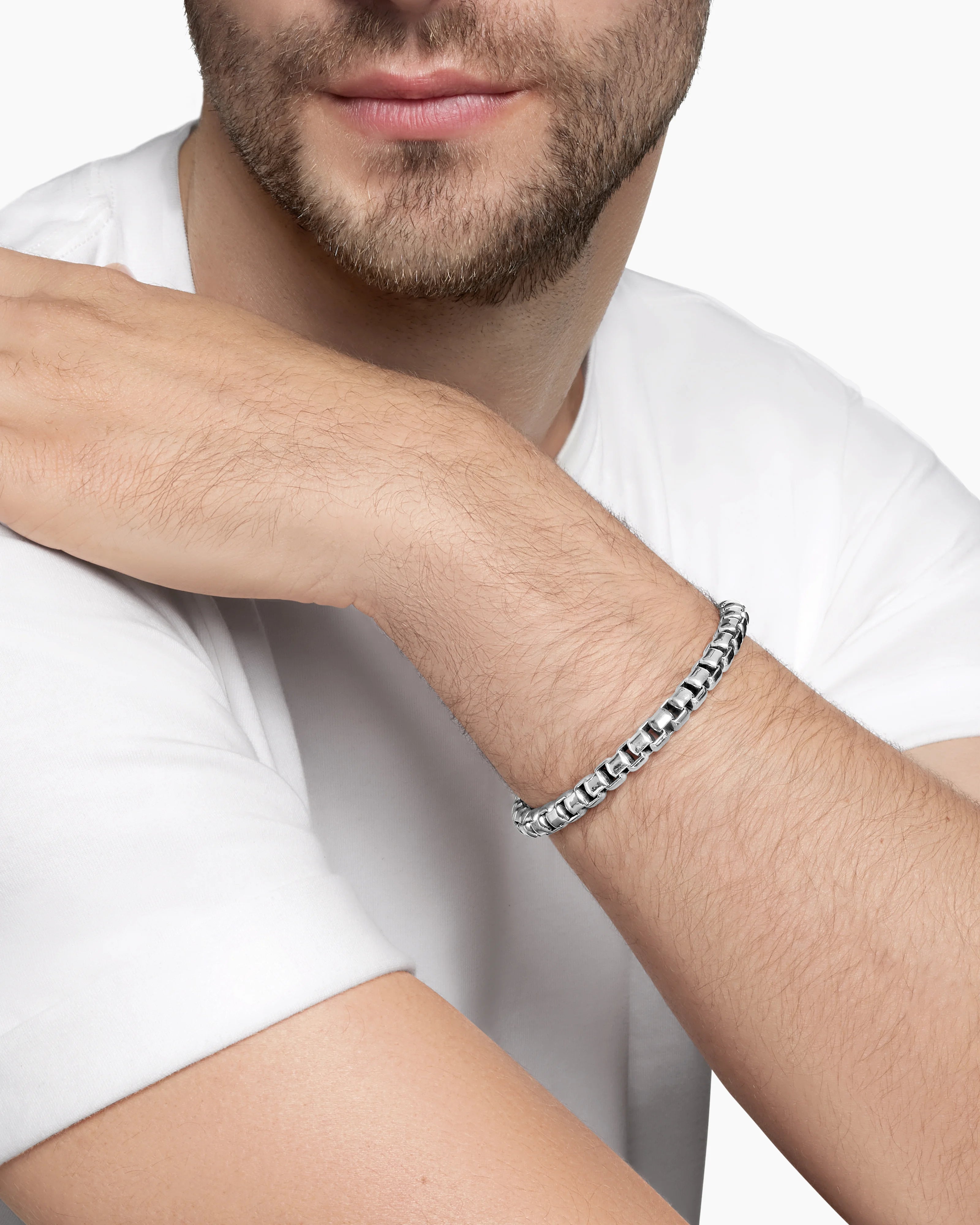 BOX CHAIN BRACELET 5MM