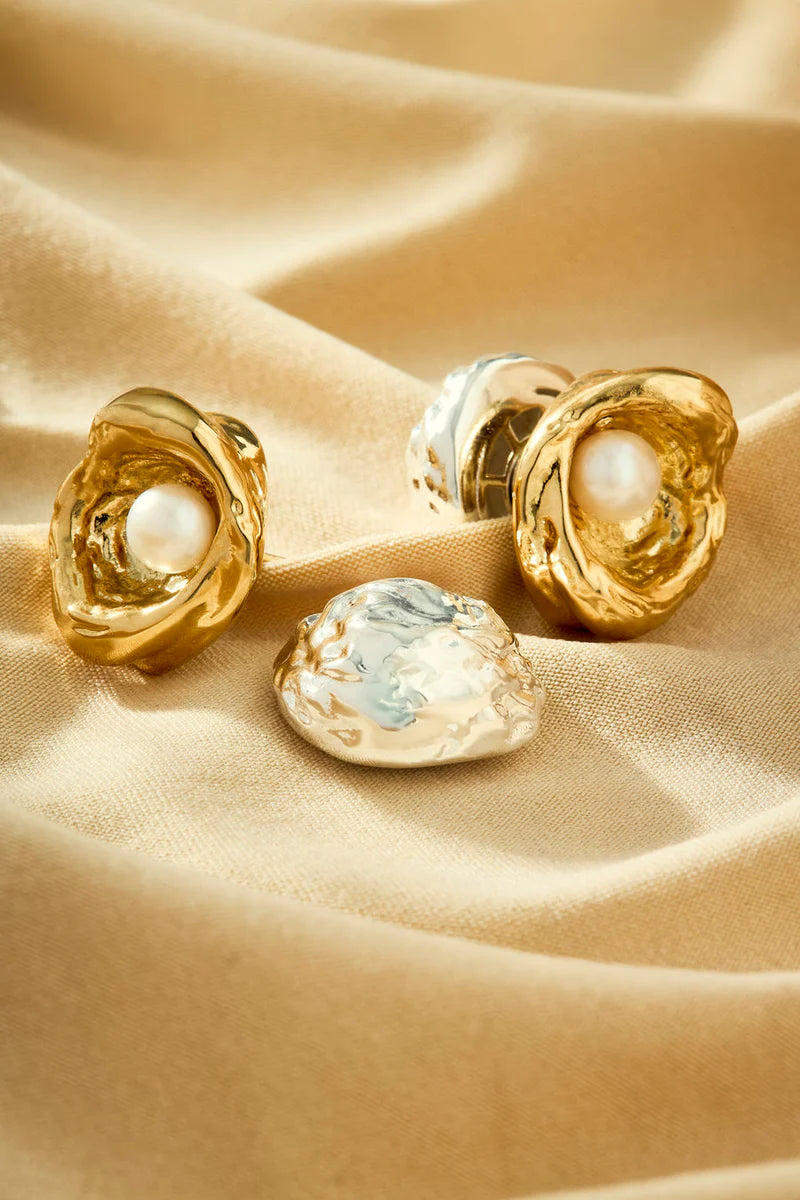 ACHADO BICOLOR EARRING