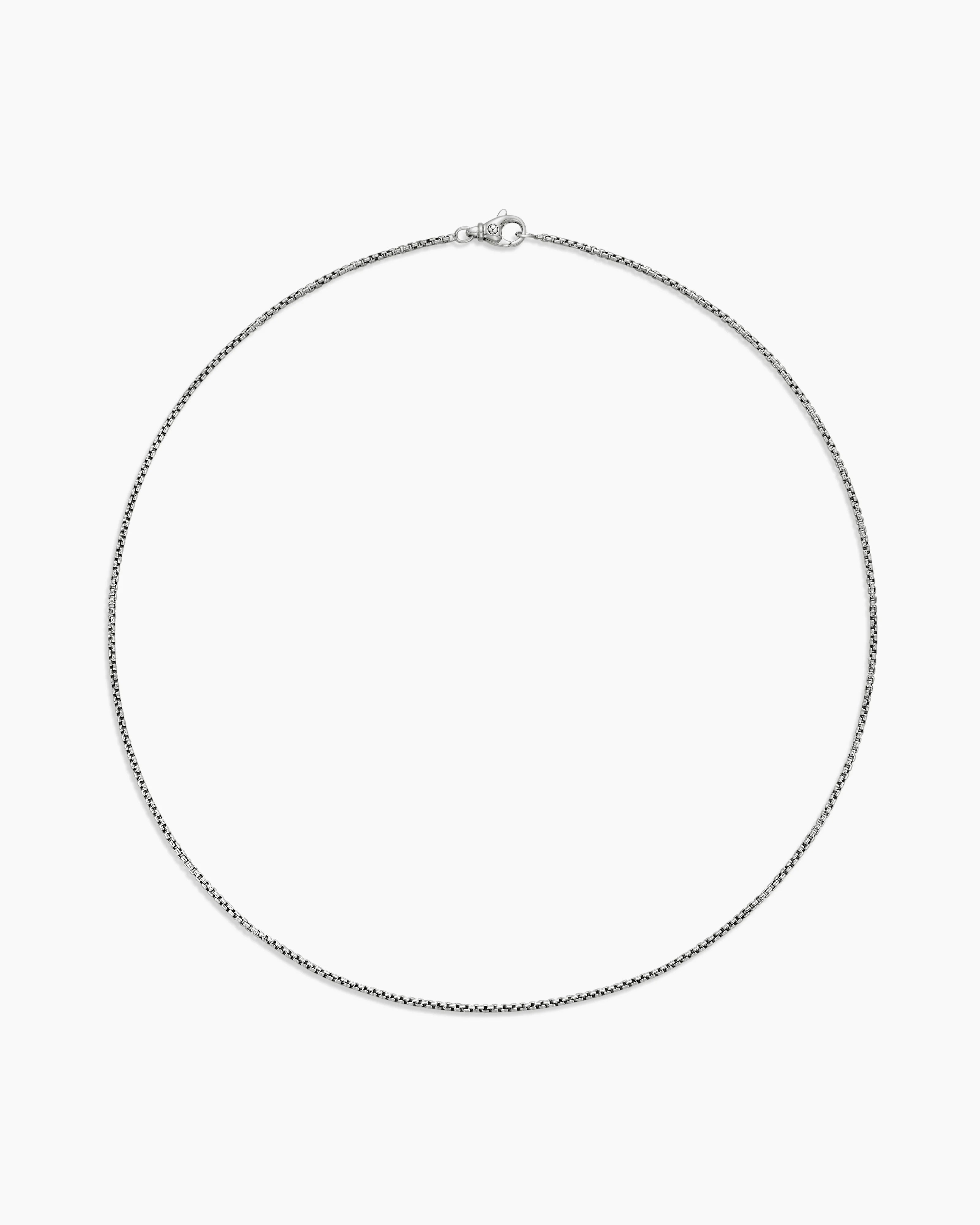 BOX CHAIN NECKLACE 2.5 MM