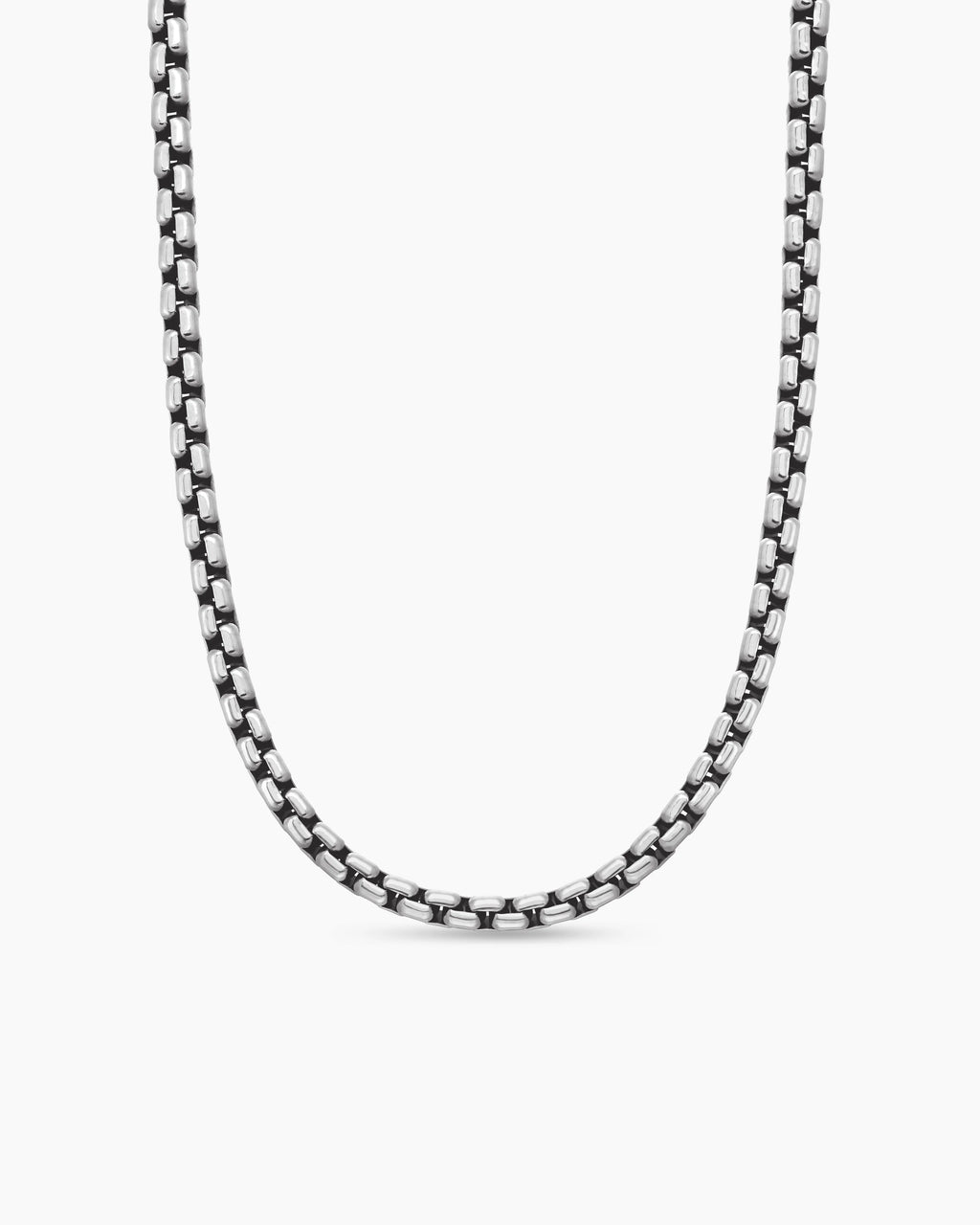 BOX CHAIN NECKLACE 3.5 MM