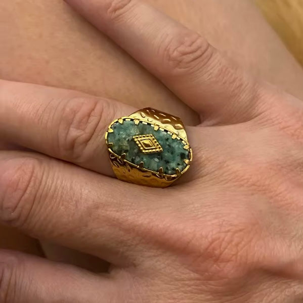 ANILLO MUSA DE ESMERALDA