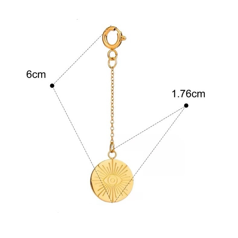 OJO DE MUSA COIN CHARM