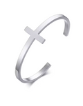 CROSS CUFF BRACELET