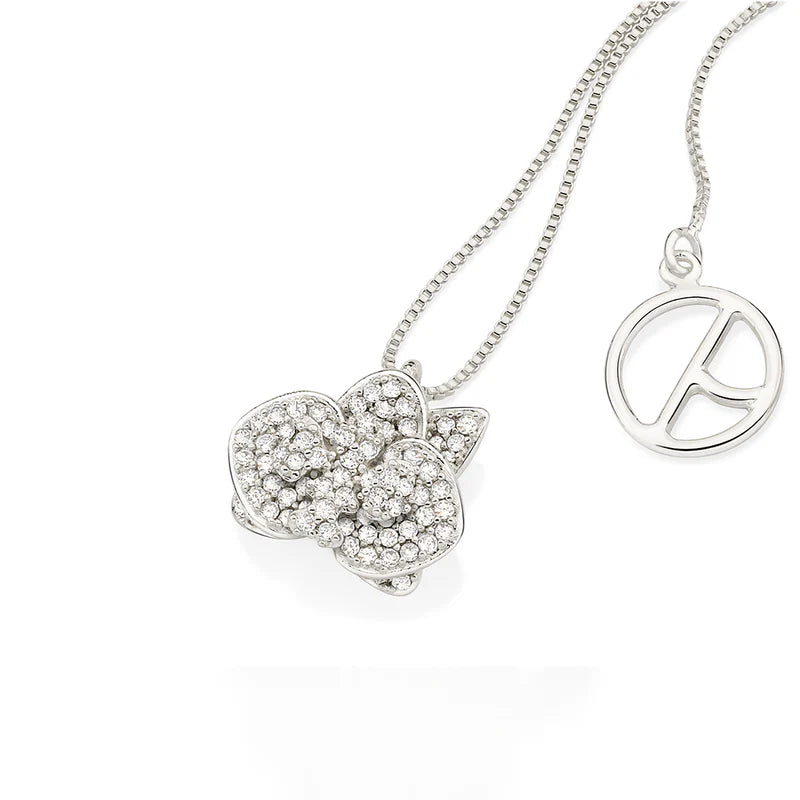 ORQUIDEA BRILLANTE CADENA