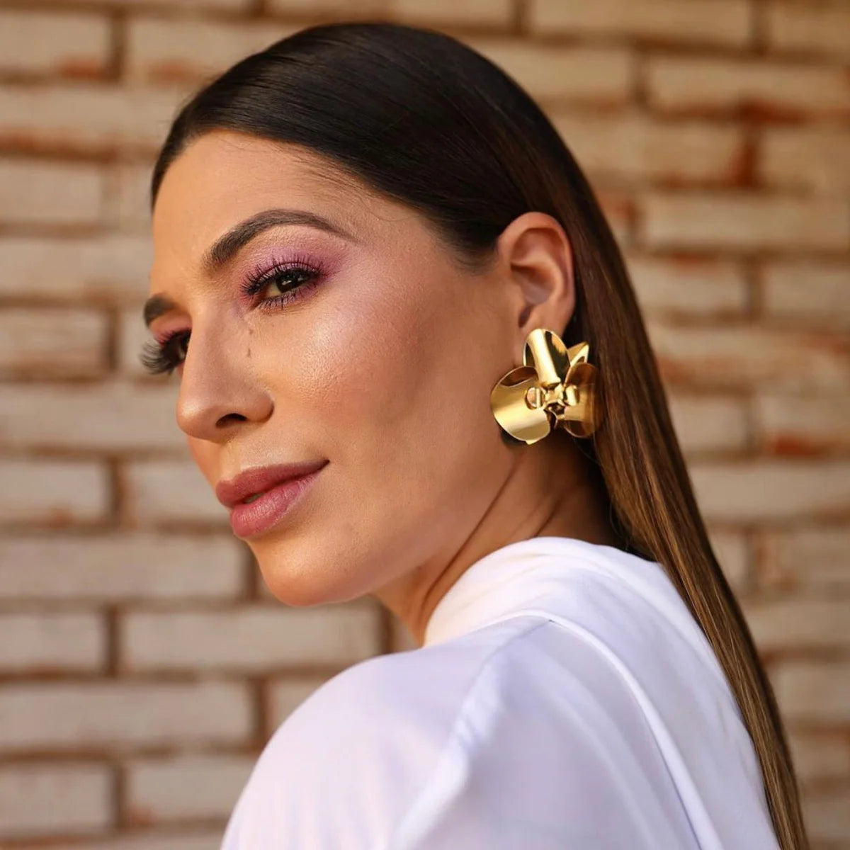 ORQUIDEA EARRING GRANDE